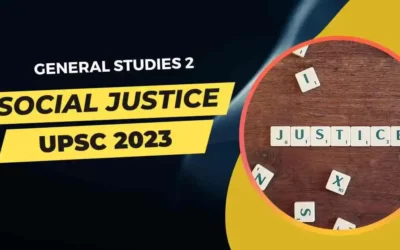 Focused Course for Social Justice – General Studies 2
