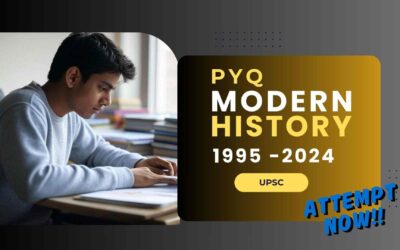 Master UPSC Prelims Modern History PYQ 1995 – 2024
