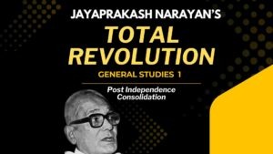 Jayaprakash Narayan - Total Revolution