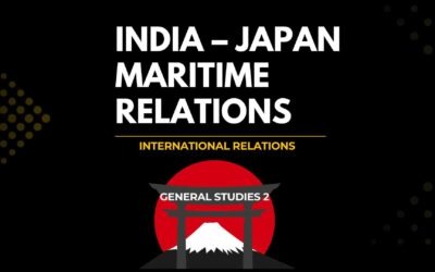 India-Japan Maritime Relation